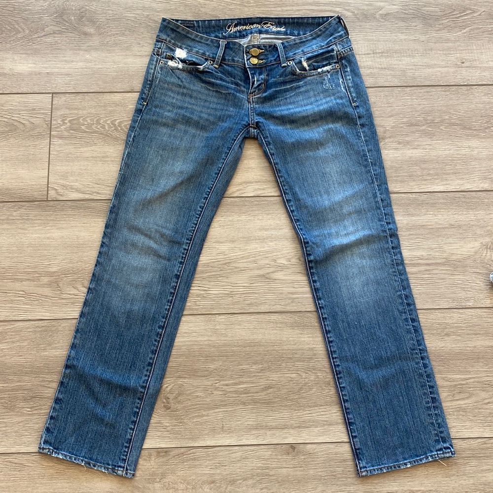 AMERICAN EAGLE AE ANKLE / CROPPED JEANS SIZE 2